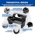 Car Door Cup Holder Window
