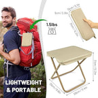 Top quality portable Folding Stool Folding Pocket Small Chair for Camping