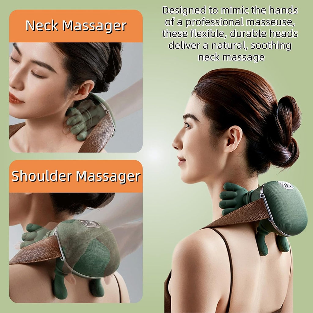 Hand-Grip Deep Tissue Neck Massager