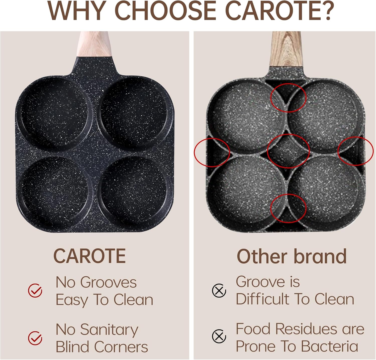 4-Cup Nonstick Pan