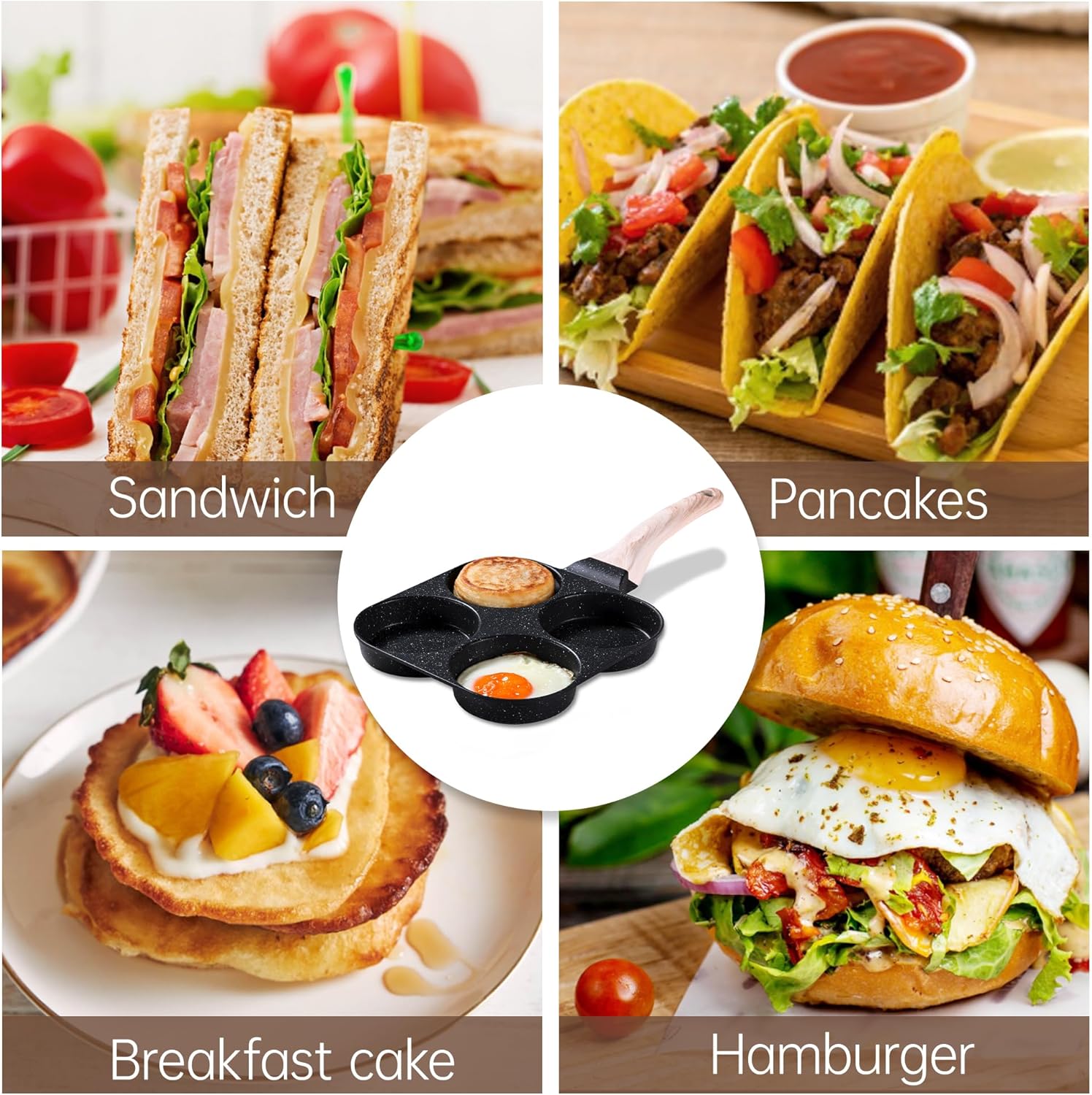 4-Cup Nonstick Pan