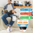Cordless Knee Massager with Heat Therapy & Red Light