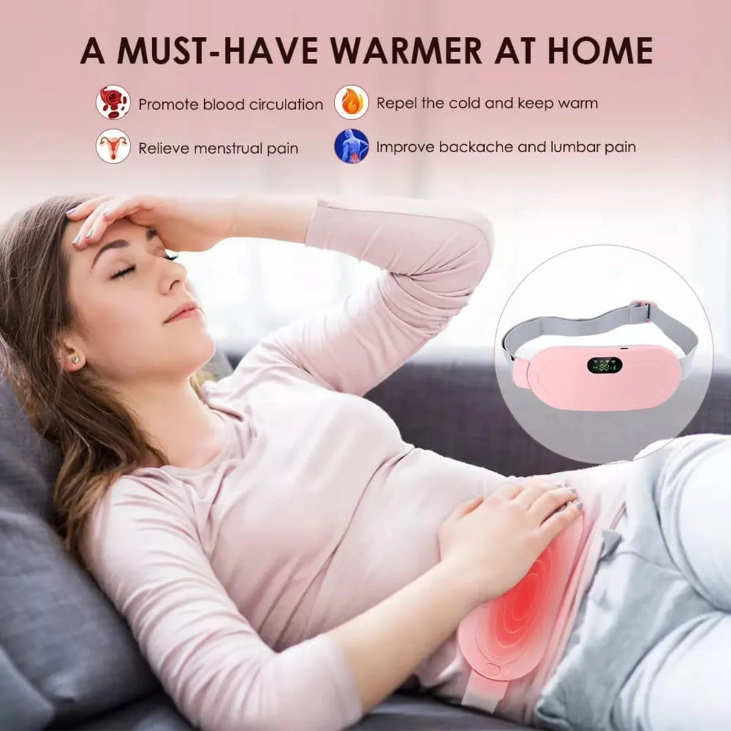 Cordless Heating Pad for Period Pain Relief & Back Pain