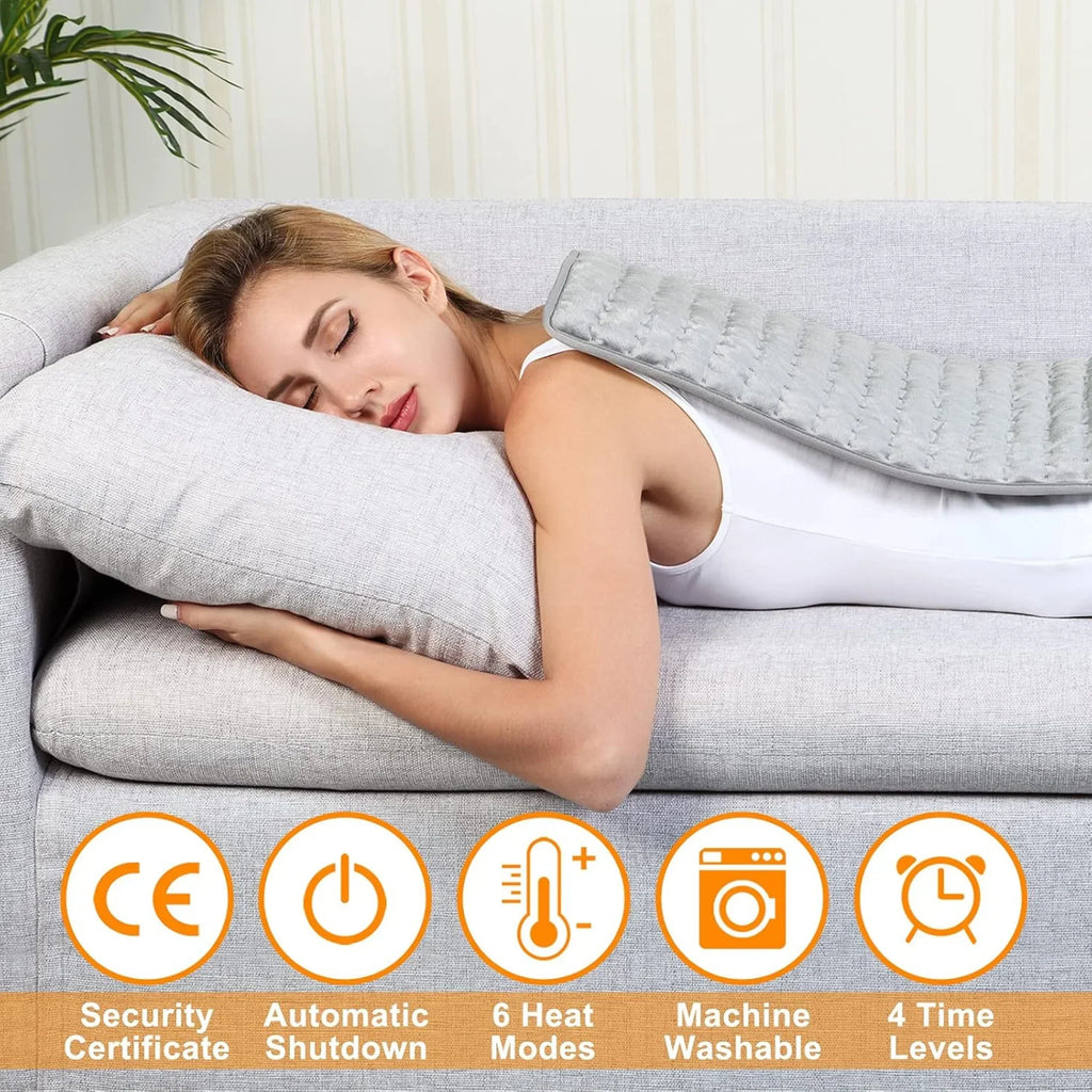 Electric Heating Pad UAE | 6 Heat Settings & Auto-Off