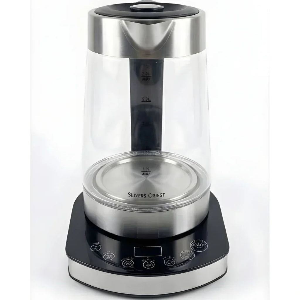 Electric Glass Tea Maker 2.2L Kettle with Infuser - 2800W
