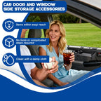 Car Door Cup Holder Window