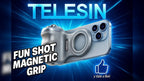 Fun Shot Magnetic Phone Camera DSLR Style Shutter Grip for Smart Phones & Android